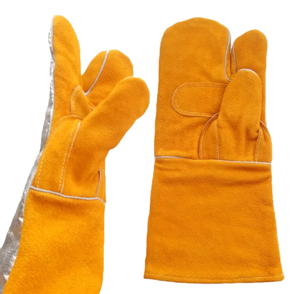 Factory Production Customized Logo Safety Best Tig Welding Gloves Contraction Work Soft Tig Leather Welding Gloves Price