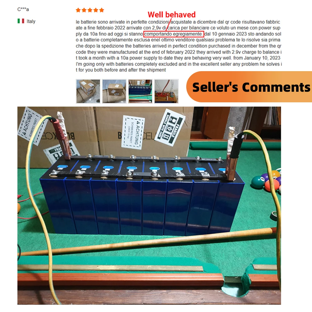 Best New REPT 302ah Rechargeable Golfcart Battery 3.2v Lifepo4 Lithium Ion Batteries for Home Solar System