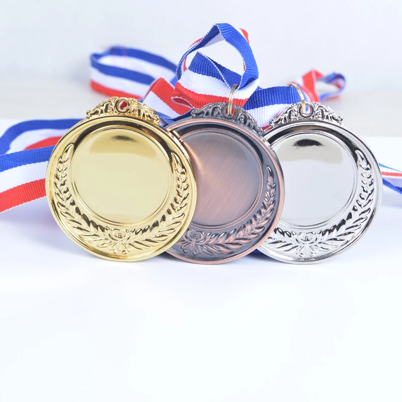 Medal high quality factory gold-plated custom metal sports 3d blank award medal