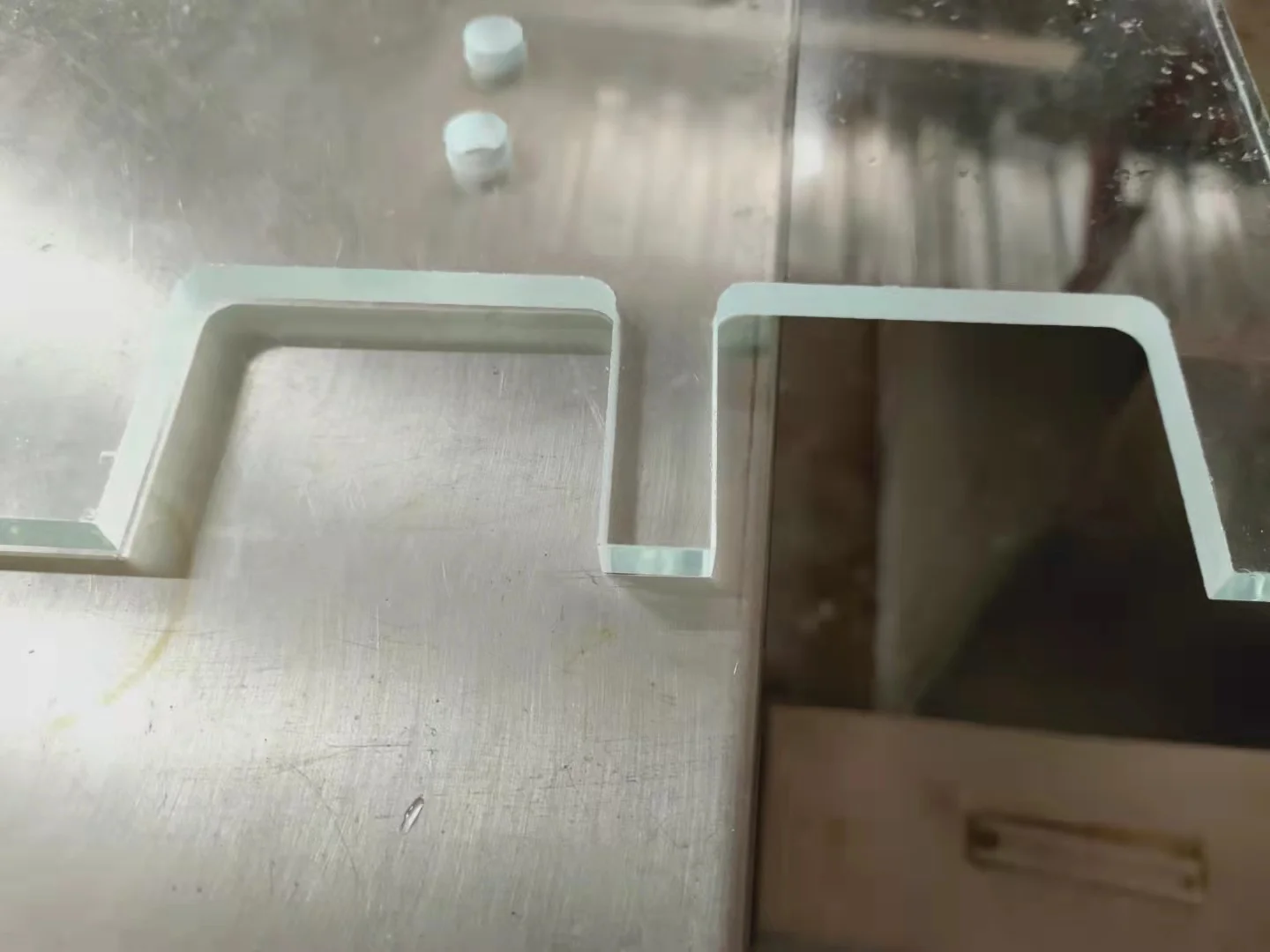 Glass deep processing water jet cutting cnc glass cutting machine