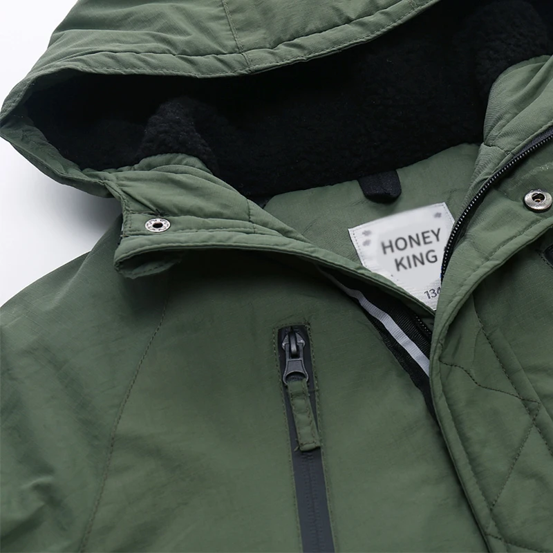 Boys Jacket Coat Children Zipper Outerwear Windbreaker For Kids Spring Autumn Jackets Clothing Fleece Hoody Hoodie Clothes