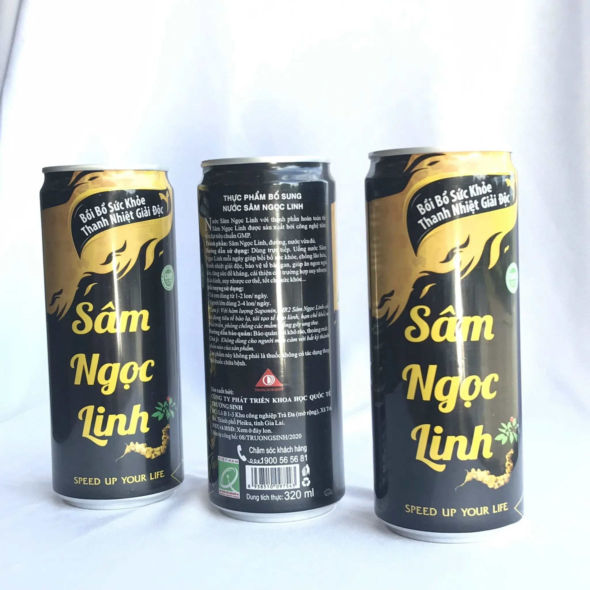 320ml Ngoc Linh Ginseng Water Can Good Price For Export Best Brand From Vietnam 100% Purity Low Fat