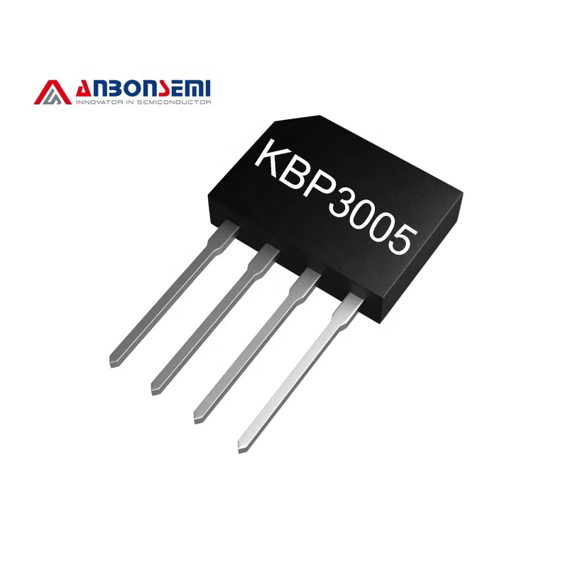 Anbon KBP3005 3A 50V KBP Package Bridge Rectifier electric resistance diodes