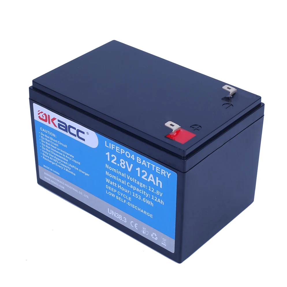 Global Bestseller Solar Rechargeable Lifepo4 For Replacing Sla 12V 12Ah Lithium Battery
