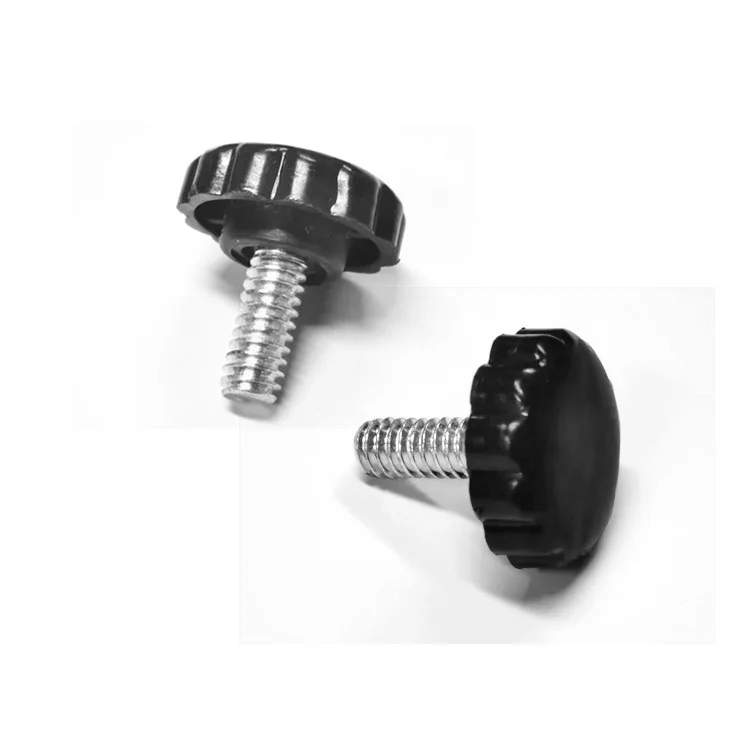 M3 M4 M5 Aluminum plastic stainless steel m3 m4 m5 flat head knurled thumb machine screw m6 m8 m10