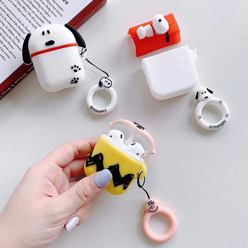 BOORUI брелок для ключей totoro чехол наушников airpod Чехлы 2020 силиконовый милый аниме с крючком защитный airpods pro