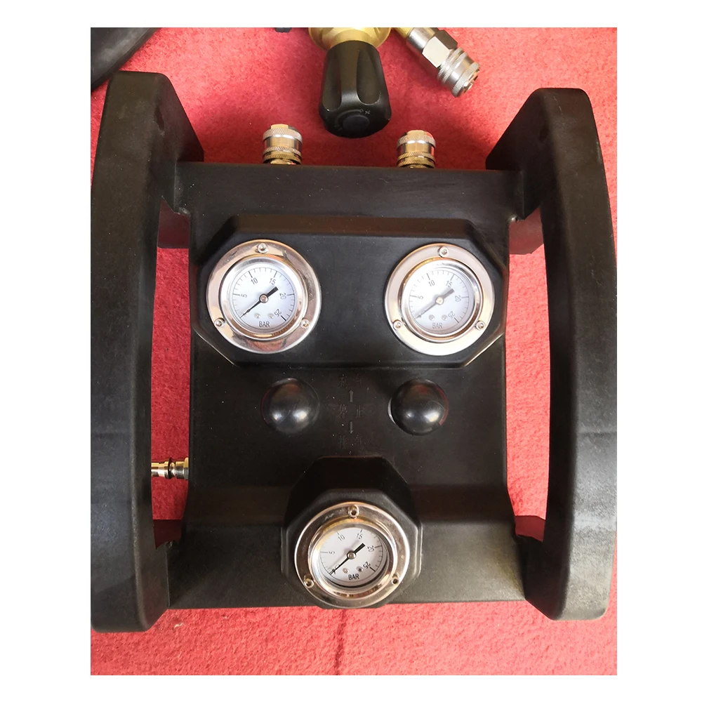 Remotely operated spherical pneumatic jack 35-second rapid inflation airbag jack