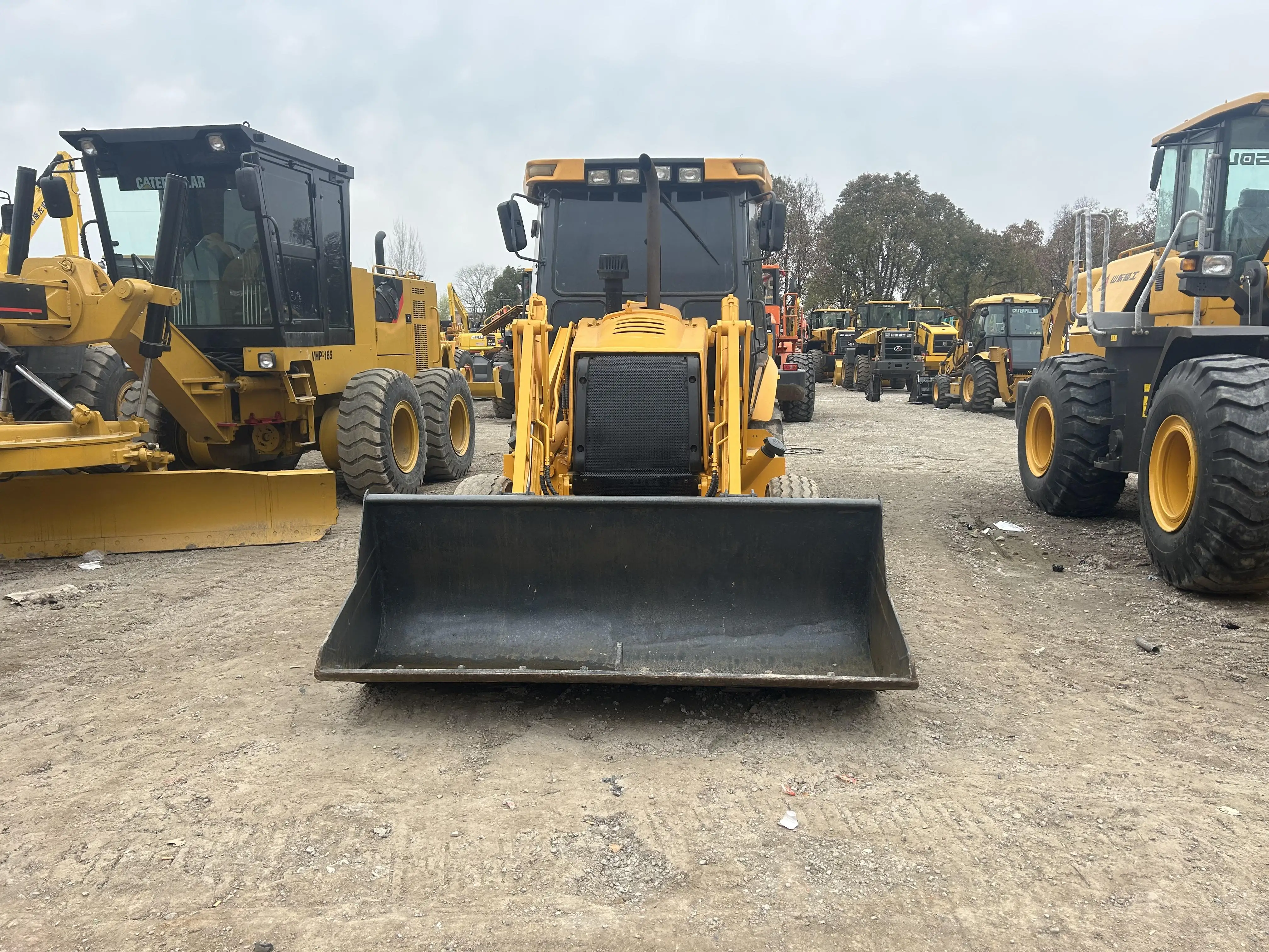Used utility backhoe loader JCB3CX Secondhand loader JCB3CX JCB4CX CAT420F CAT416F on sale