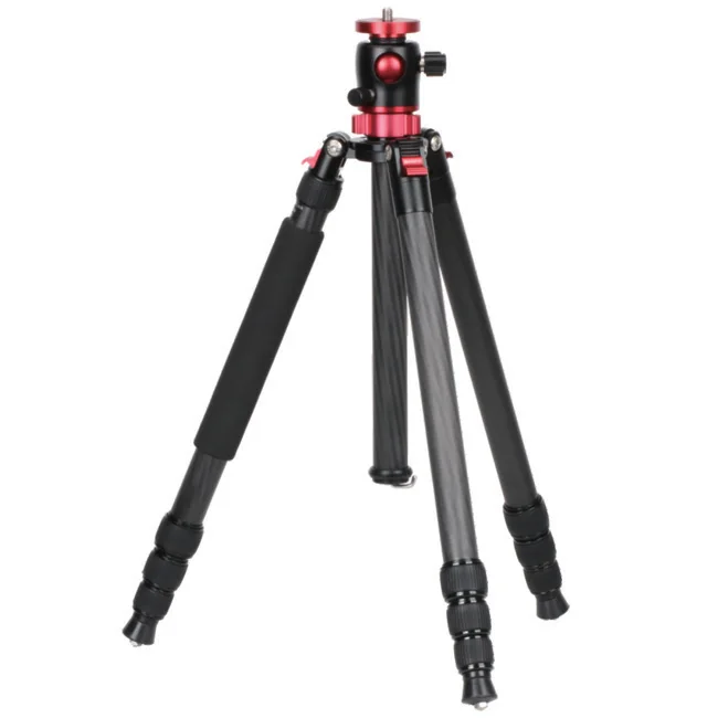 Triopo photography video horizontal carbon fiber tripod professional for youtube phone and camera tripod stand