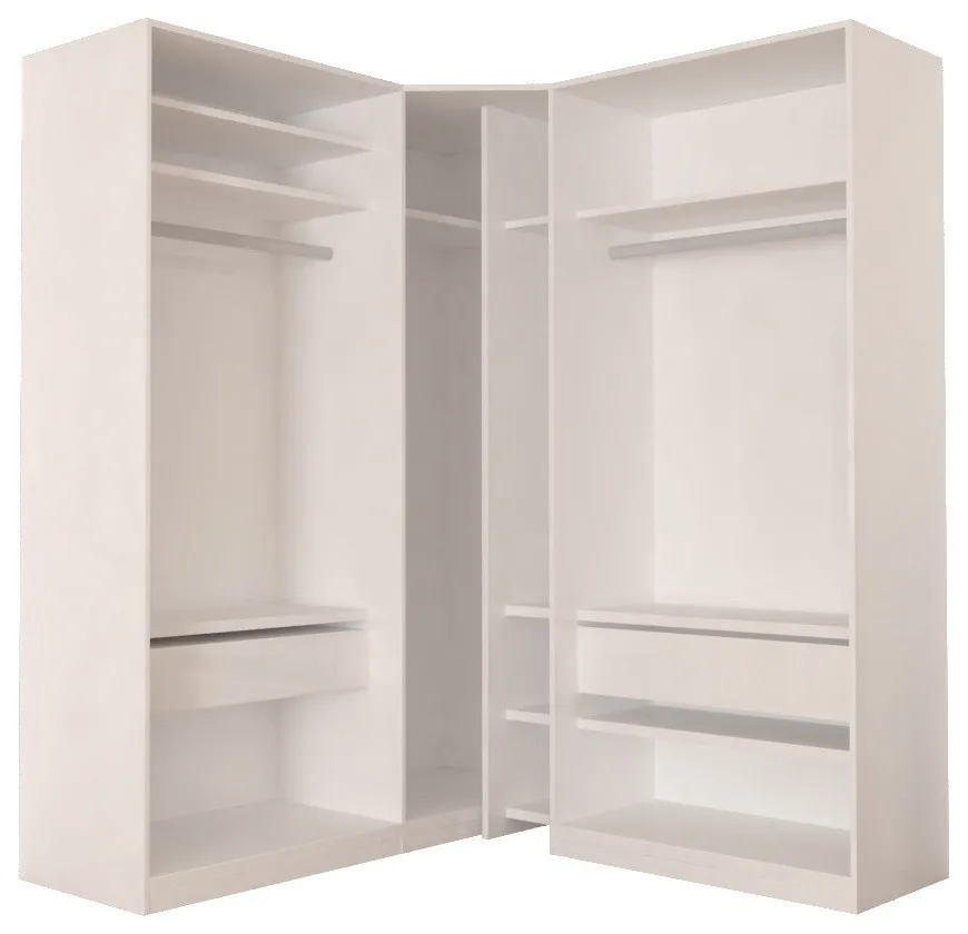 European  printed high gloss double color design furniture bedroom  big furniture wardrobe