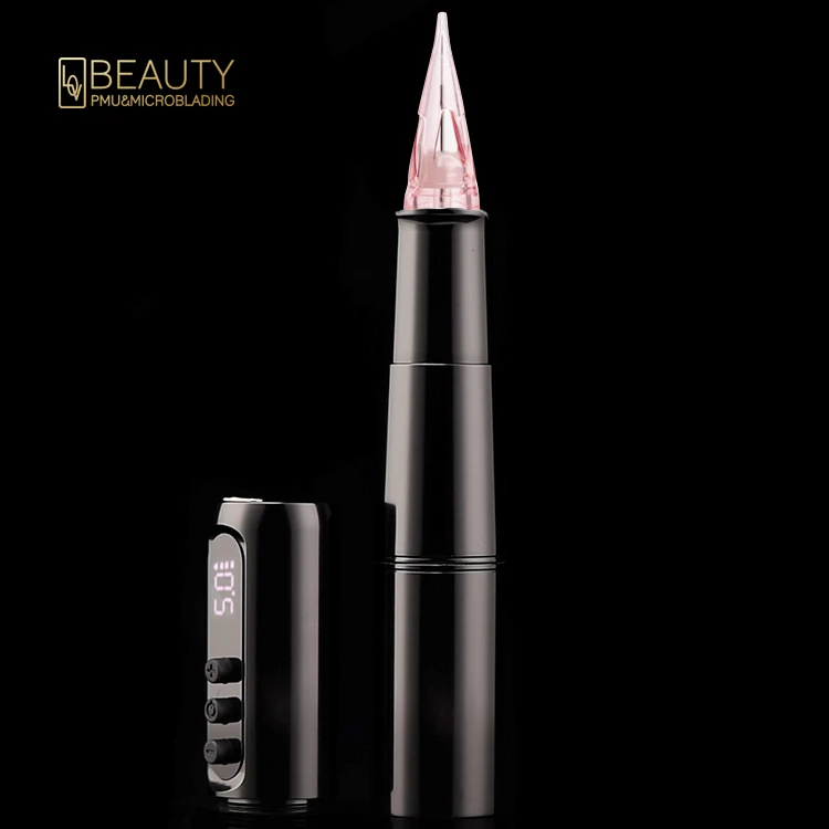 W22 Wireless PMU Machine Stroke 3.5mm Permanent Makeup Device Tattoo Machine Pen  with Battery