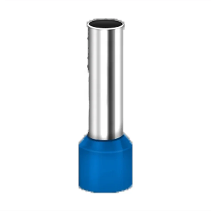 USYUMO E0508 Cables blue Insulated Tube Wire Electrical Copper Tin Nylon Cord End Terminal
