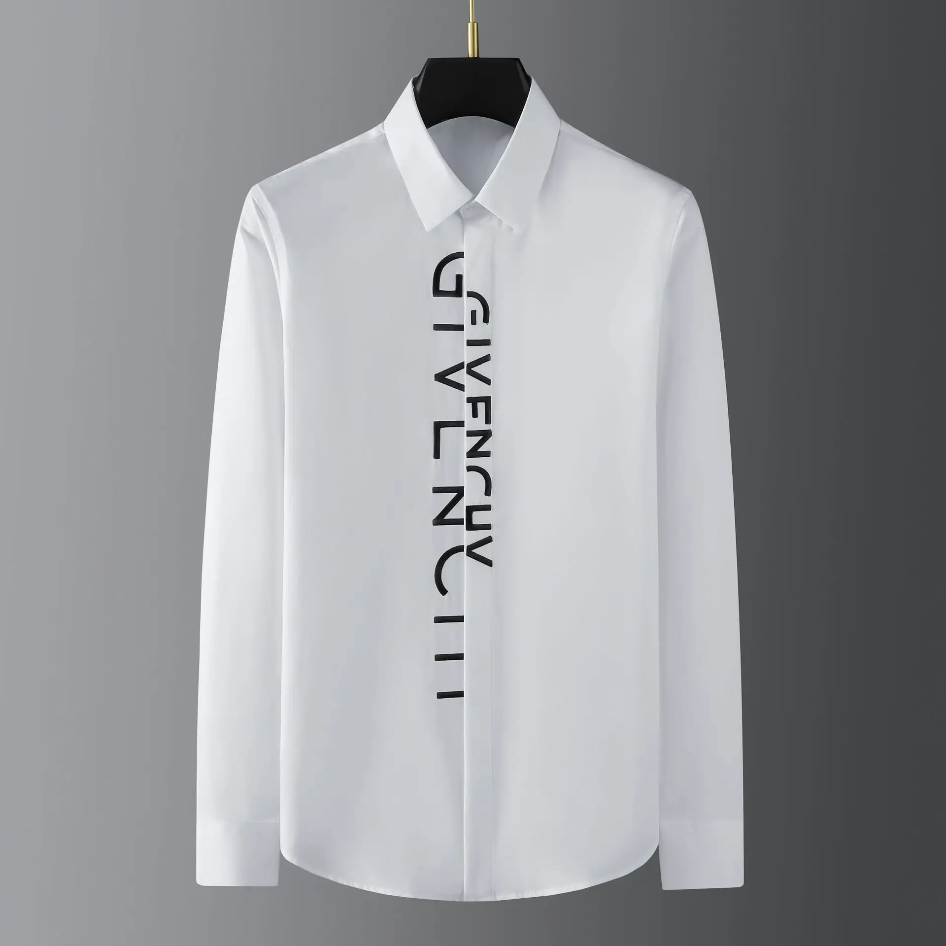 Оптовая продажа Slim Fit официальные мужские рубашки с длинным рукавом хлопковые рубашки для мужчин