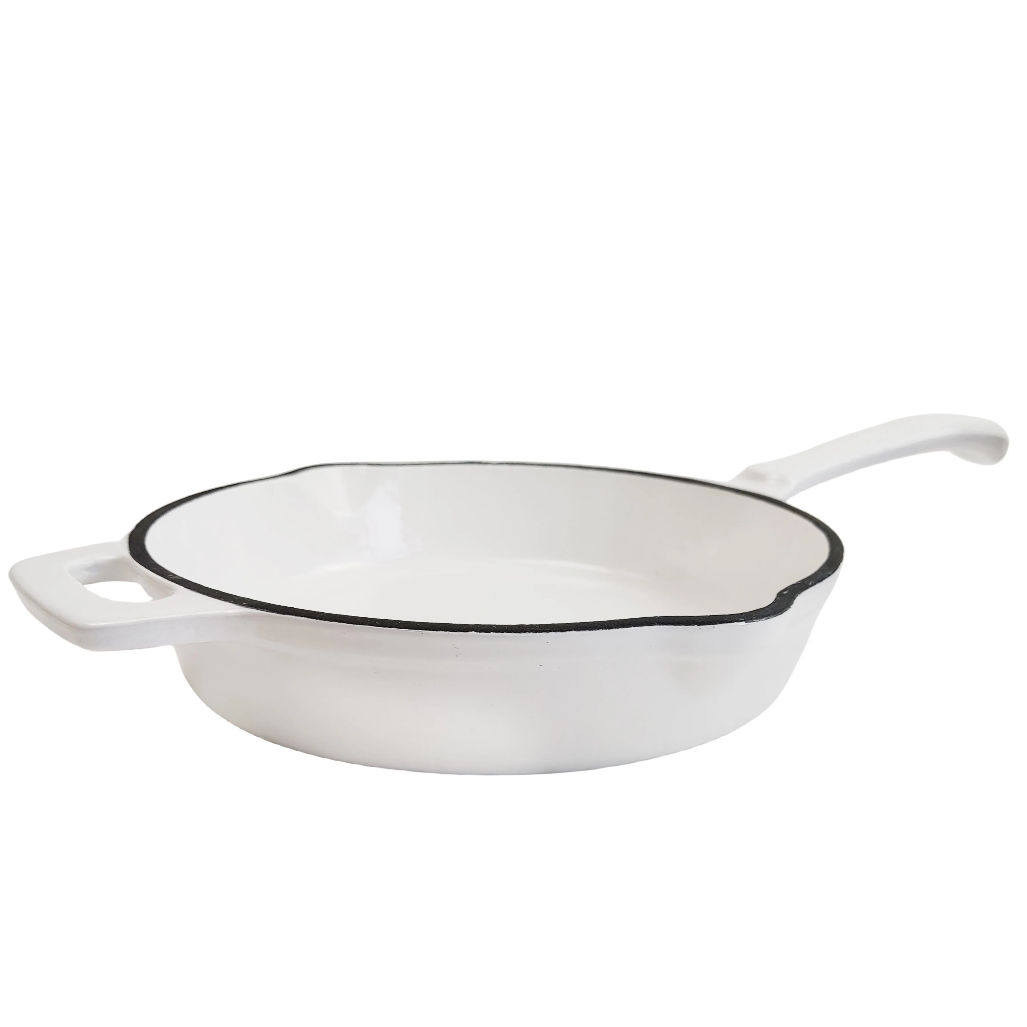 Hot Selling Enamel Frying Pan Pre-seasoned Enamel Steak Skillet Enamel Skillet Round Non Stick Frying Pan