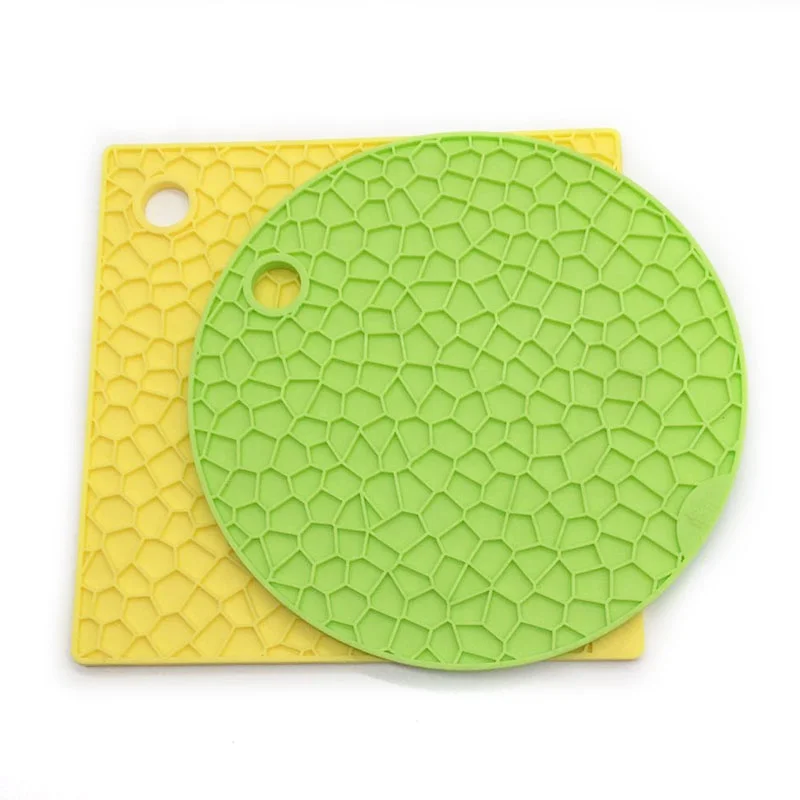 Non-slip Silicone Honeycomb Heat Insulation Pad Hot Pot Holders Heat Resistant mats