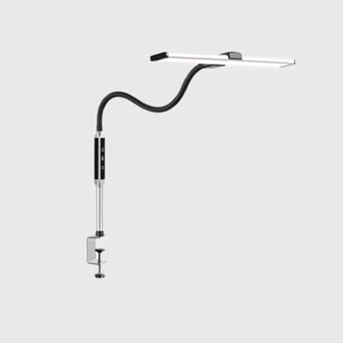 2022 LED Reading Study Office Clip Desk Lamp Led Eye Protection Long Arm Desk Lamp With Clamp