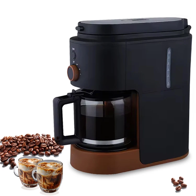 Оптовая продажа заводская цена бобы для чашки Новое поступление небольшой размер капельная Кофеварка с кофемолкой