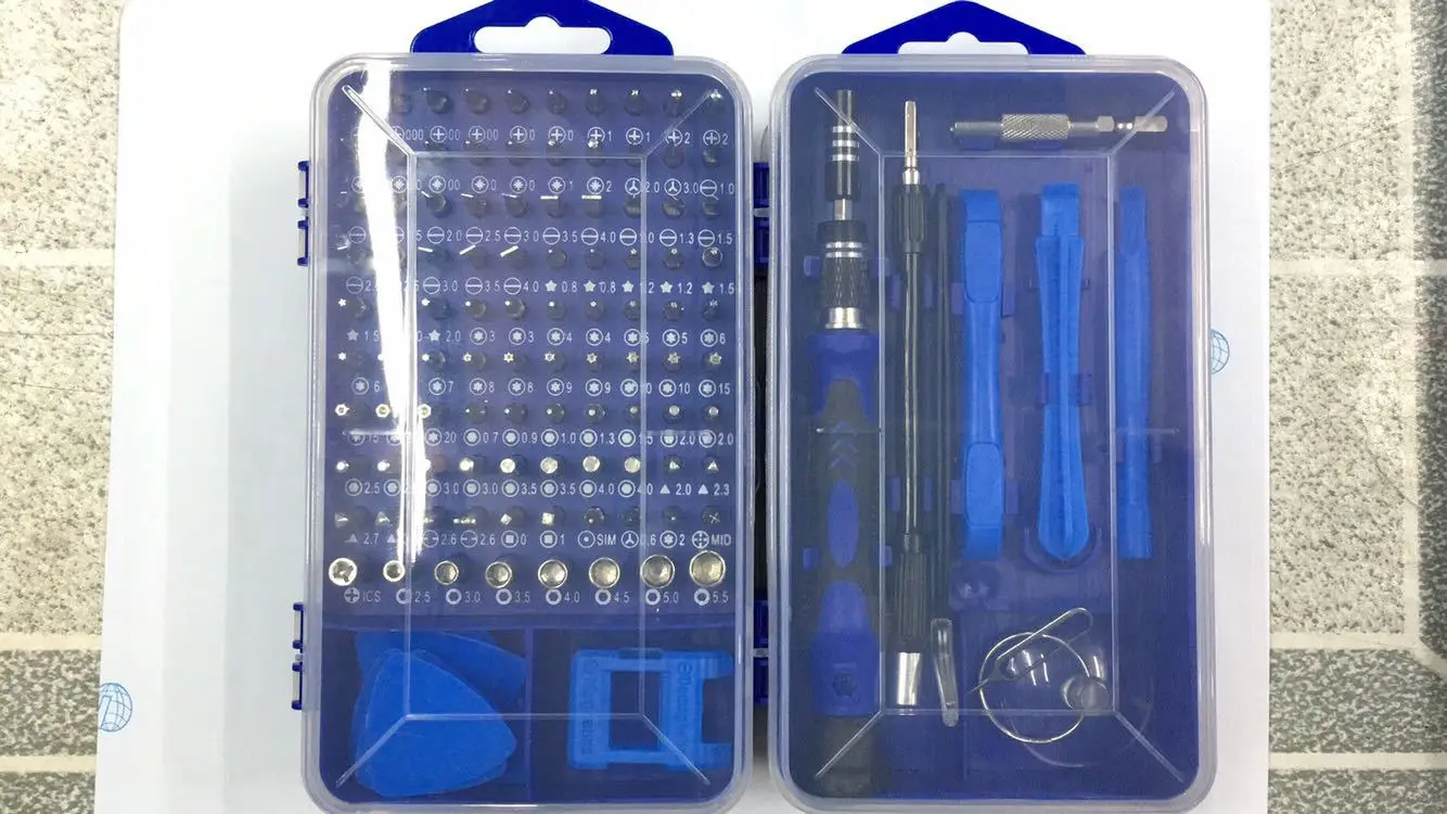 122 in 1 Electronics Magnetic Mini Screwdriver Set DIY Repair Tools Kit