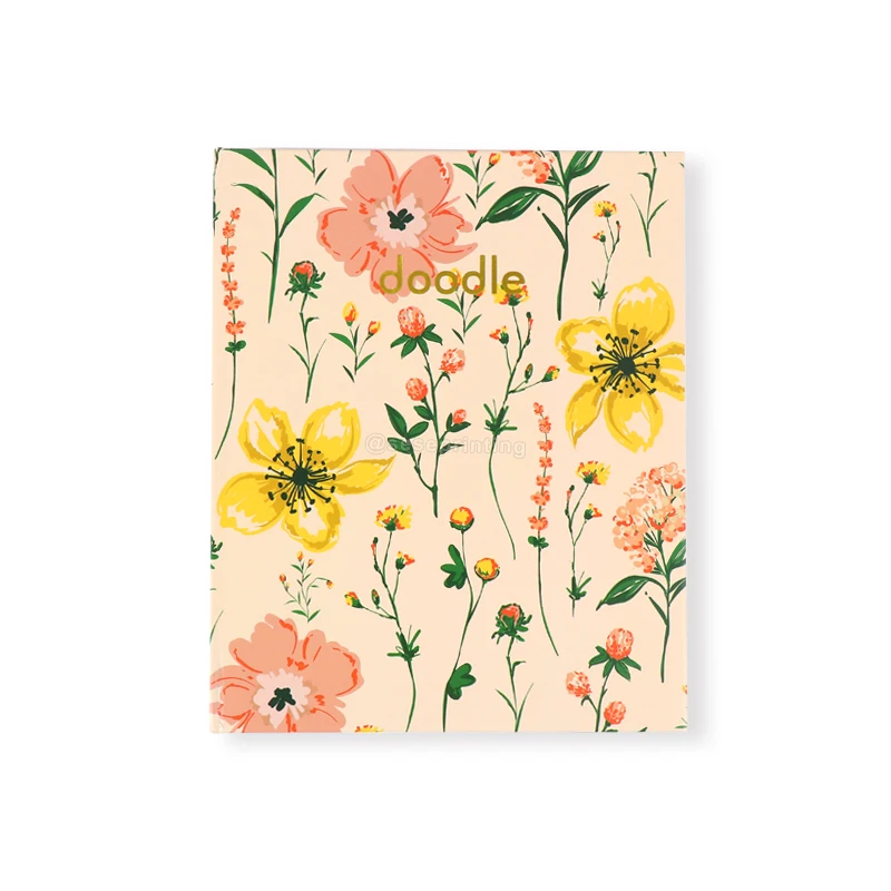 Spiral Notebooks Custom Wire Bound A5 Hardcover Elegant Planner Printing Diary Journal