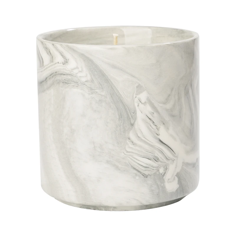 High-Quality Ceramic Candles Aroma Soy Wax Custom Logo Set of 2 Custom Private Label Luxury Scented Candle