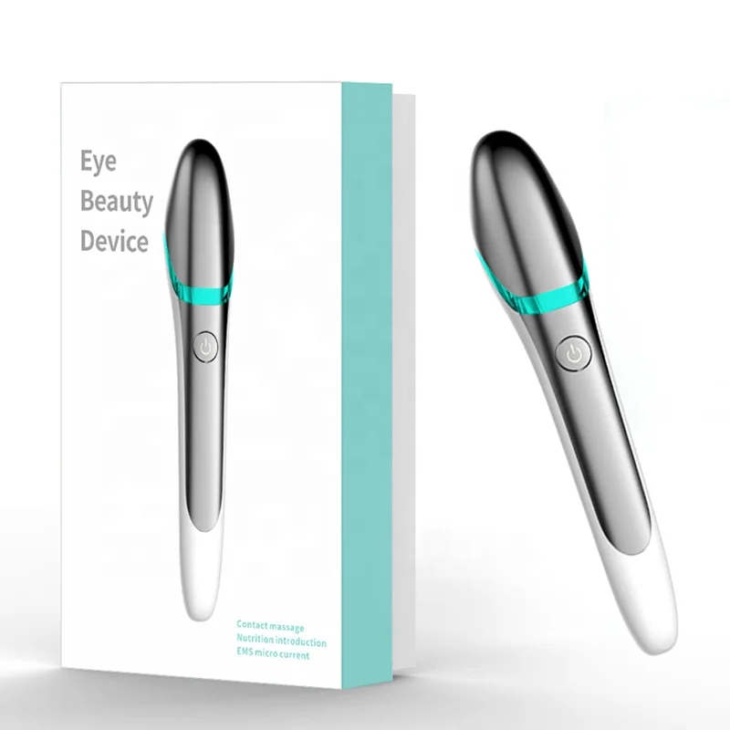 Электрический роликовый вибрирующий массажер для глаз для ухода за кожей