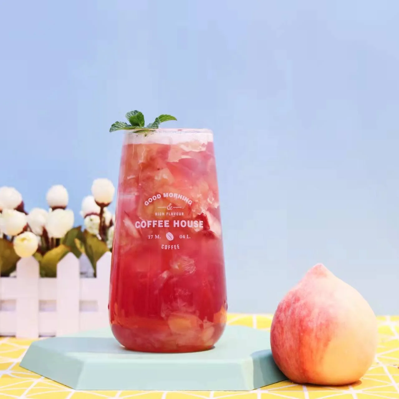 1kg Dayou White peach jam For Shop And bar Stores Bubble Tea Ingredients