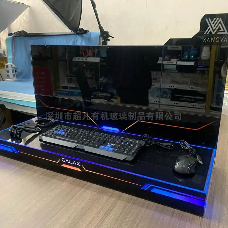 Hot sale customizable plastic display stand cell phone photography accessories acrylic high grade display stand