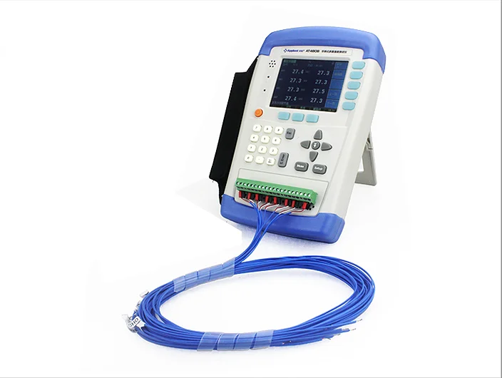 Handheld multi-channel temperature measuring instrument AT4808