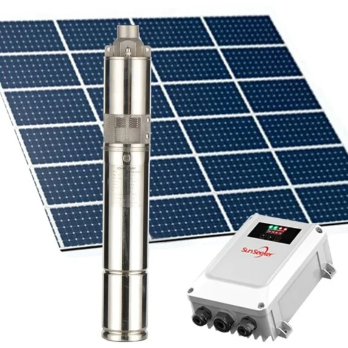High Pressure Submersible Solar Water Pump System DC Irrigation Well Pump for Home Factory Made of Durable Aluminum