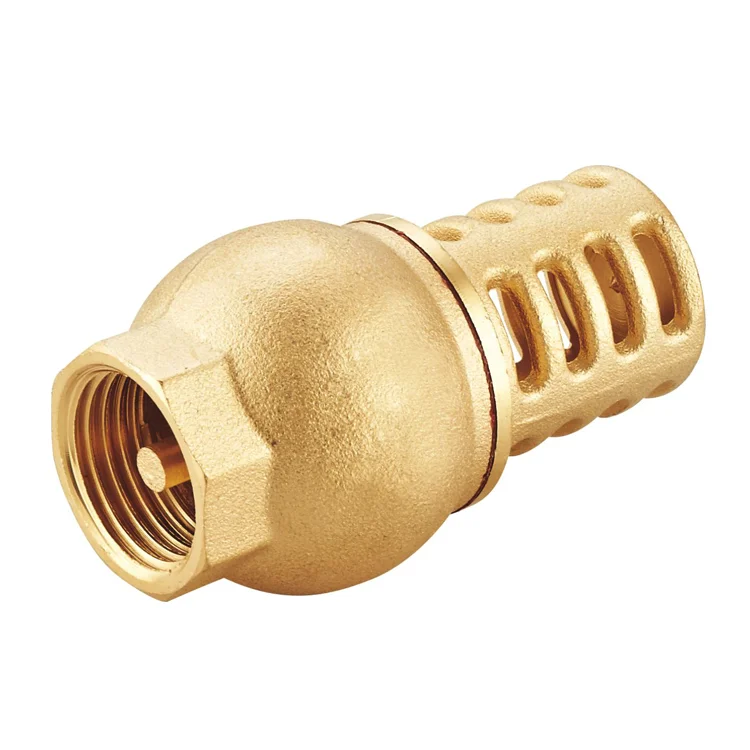 China wholesale high quality brass foot valve for water supply system from Taizhou Yuhuan