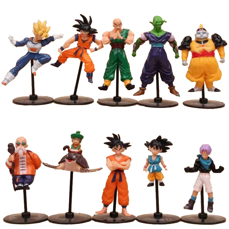 Hot selling Japanese Anime Dragon Balls Z Frieza Super Saiyan Son Goku Action Figures