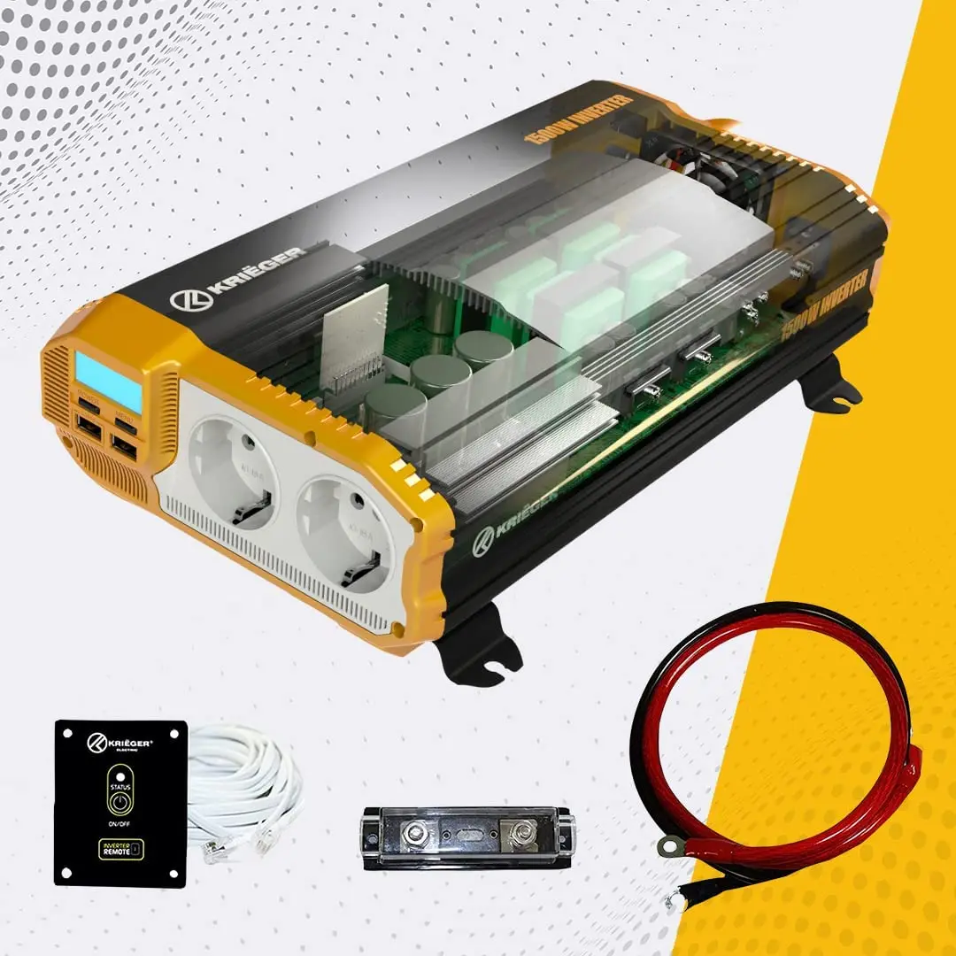 CE 1500W 3000w peak power inverter dc ac 12v 220v 50Hz/60Hz car inverters with remote control