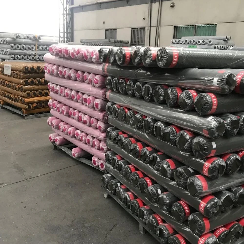 190T Polyester Taffeta  With PVC Coated Fabric 0.18mm 30KG For PVC Raincoat Waterproof Fabric