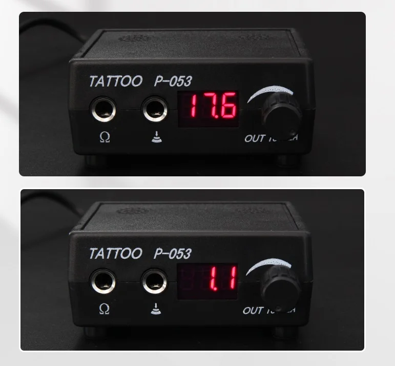 2024 New Tattoo Power Supply P053 LED Display Digital Tattoo Machine Power Supply