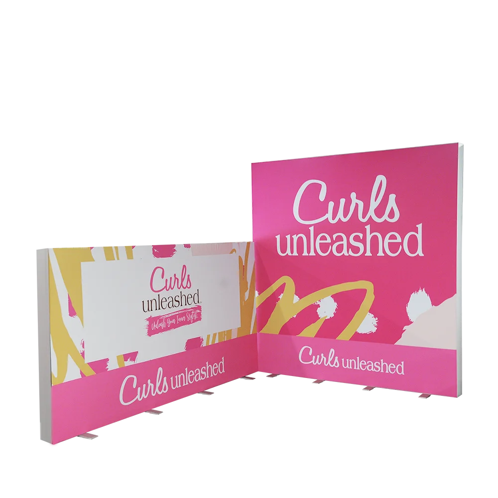 Portable Easy Set up Advertising SEG Backlit Fabric Light Box Booth Led Display