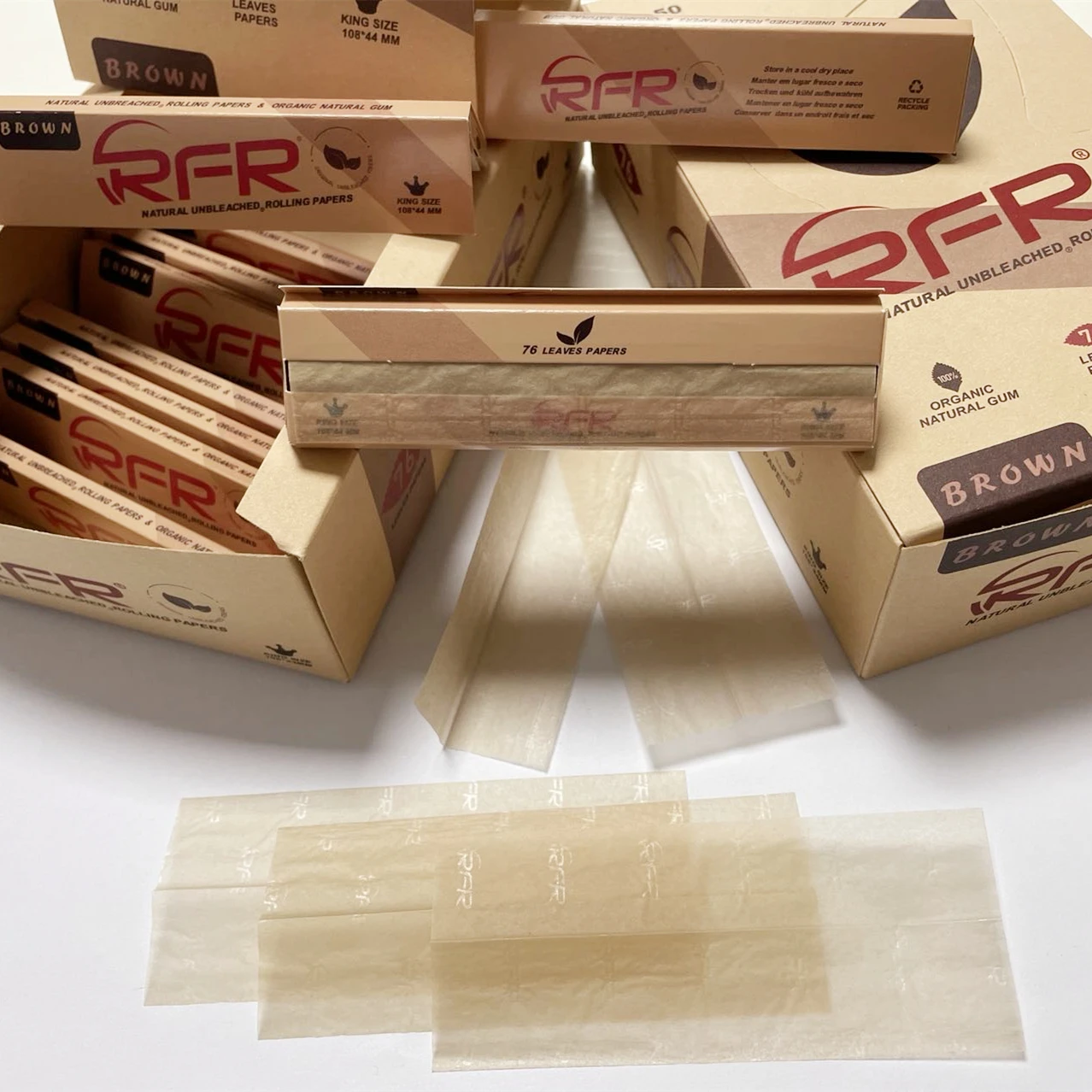 RFR Premium Smoking Paper King Size Slim Custom Classic Raw Rolling Papers