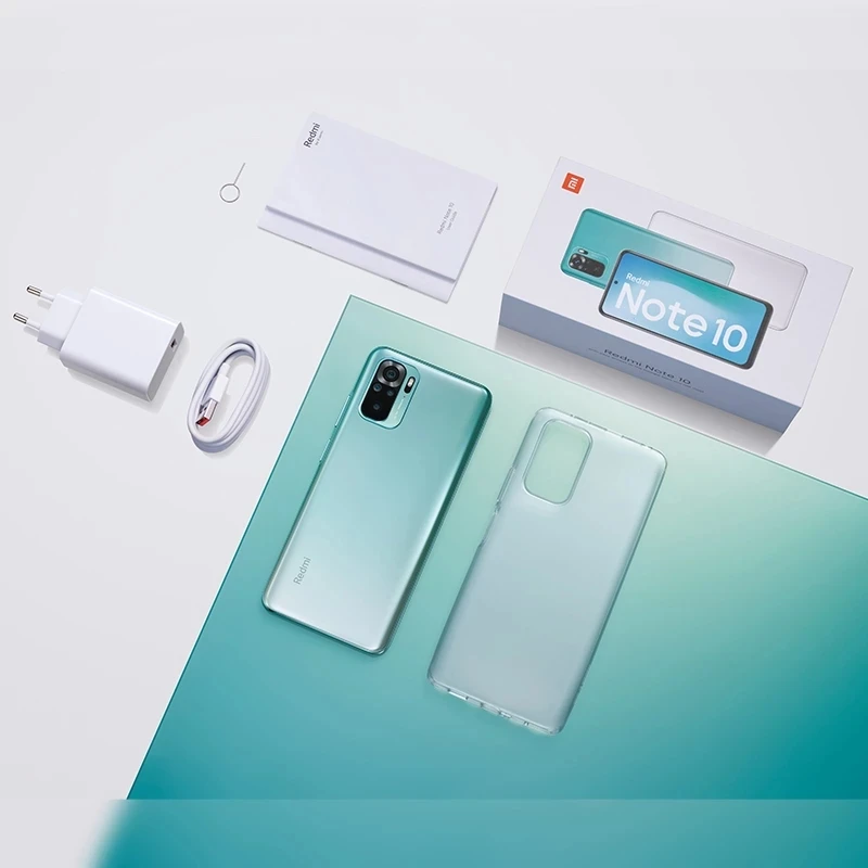  Смартфон Xiaomi Redmi Note 10 4 + 128 ГБ 6 43 дюйма Snapdragon 678 5000 мА