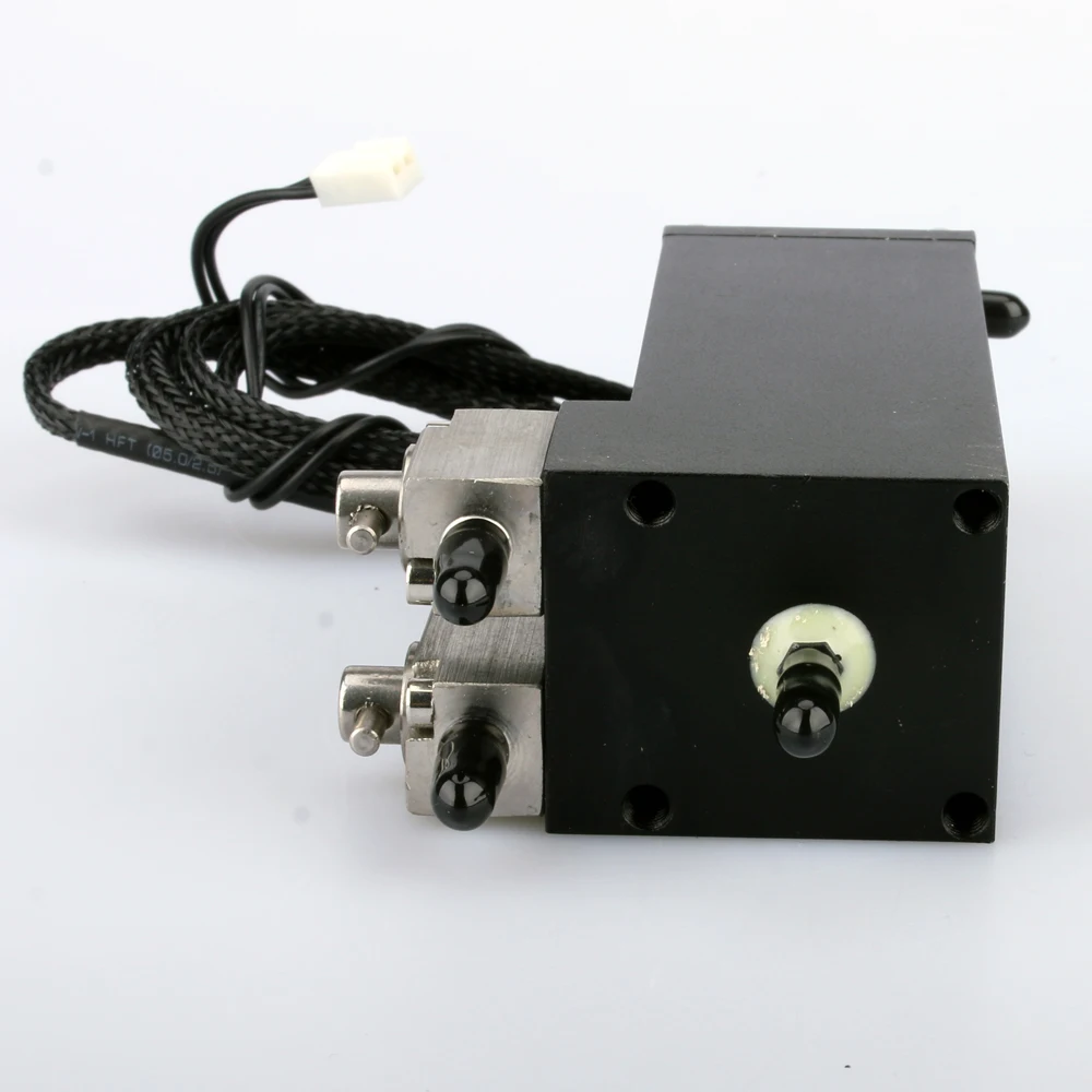 1times metal ink cartridge with step and float and  2 metal valves on the side Ink Tank Inkjet Sub Tank
