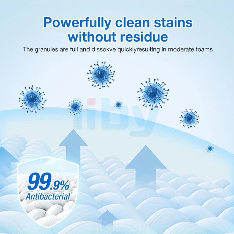 Liby bulk free sample factory wholesale OEM Factory wholesale 25kg High quality High Foam Detergent Washing Powder odm omo