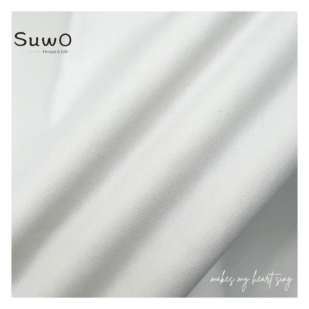 White Black cotton jersey fabric texture sweatshirt designer print For men