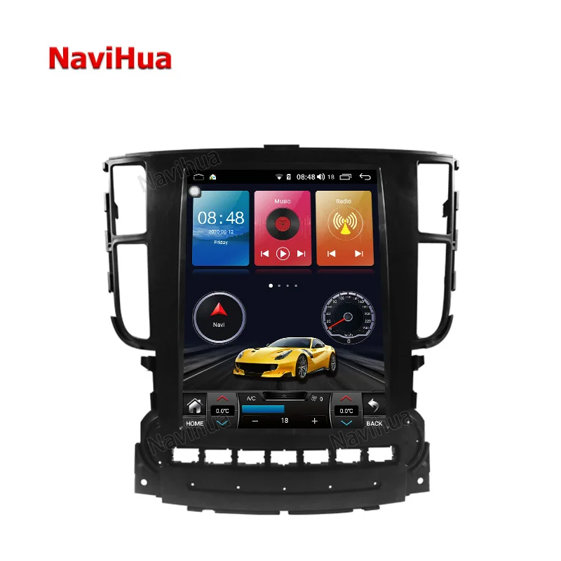 Navihua для Tesla IPS вертикальный экран Android автомобильный видео DVD-плеер для Acura TL 2005-2008 мультимедиа автомобильная навигация