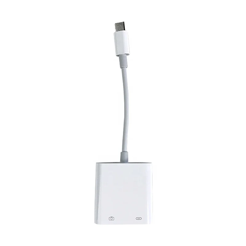 2 в 1 Type-C OTG адаптер 18 Вт DP QC кабель быстрой зарядки преобразователь Type C в USB3.0/USB C адаптер зарядки