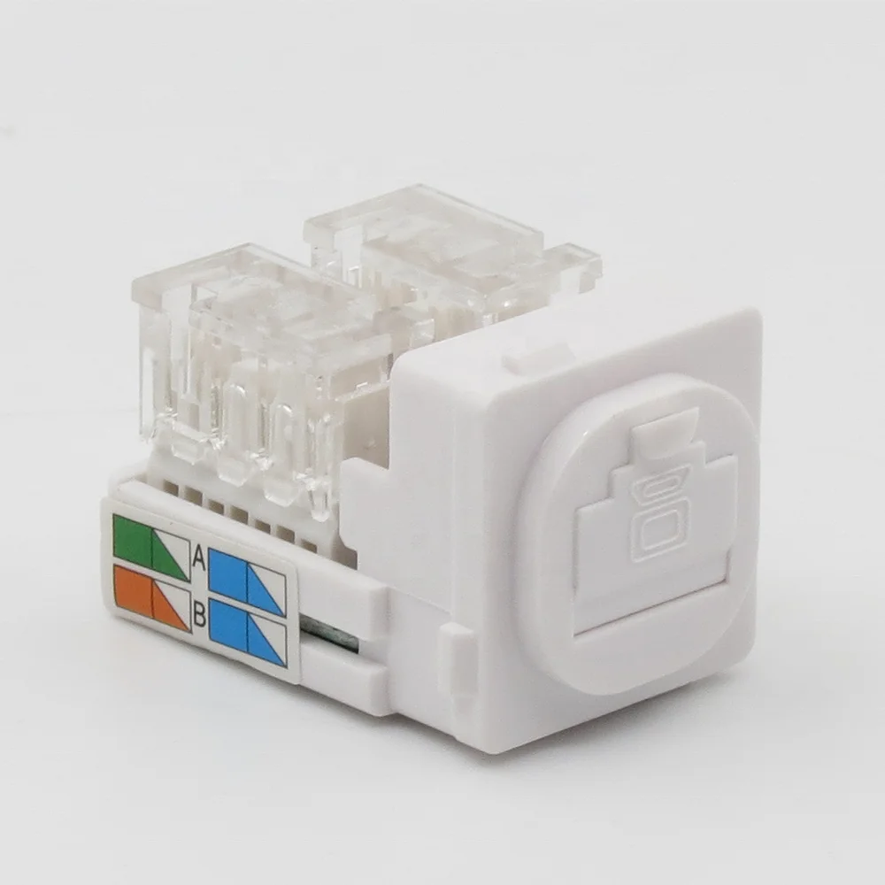  TM-8128 Australia Type RJ45 Cat5e UTP Keystone