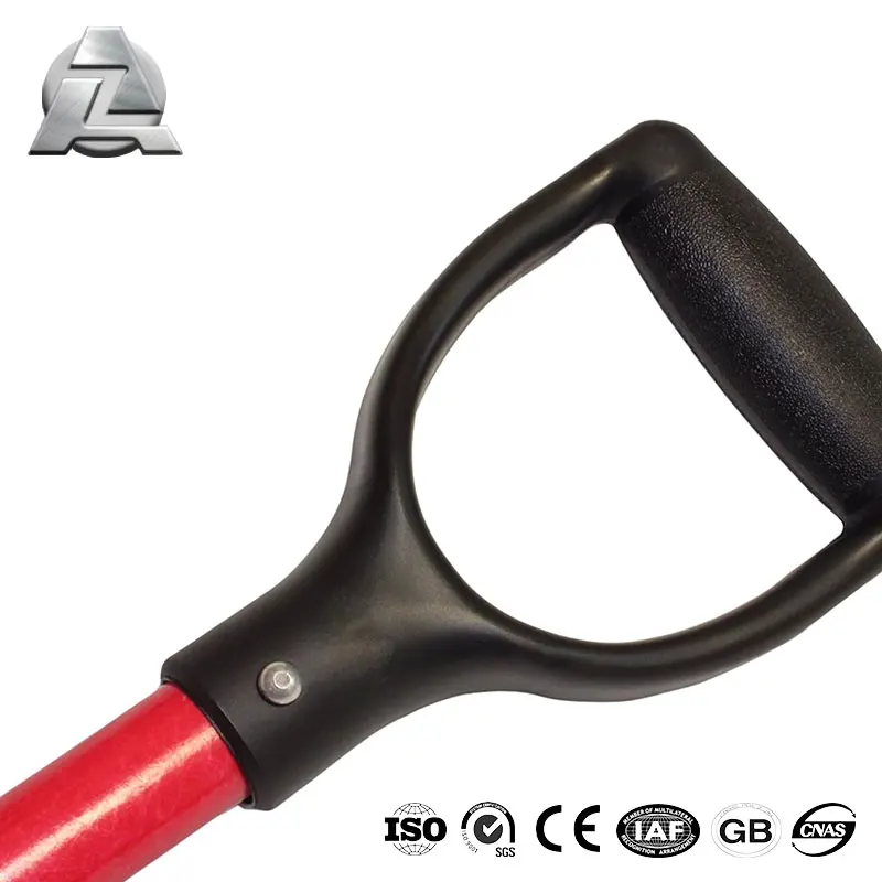 Wholesale hand tools multifunction outdoor garden agricultural heavy duty treaded round shovel square mouth head nose spade