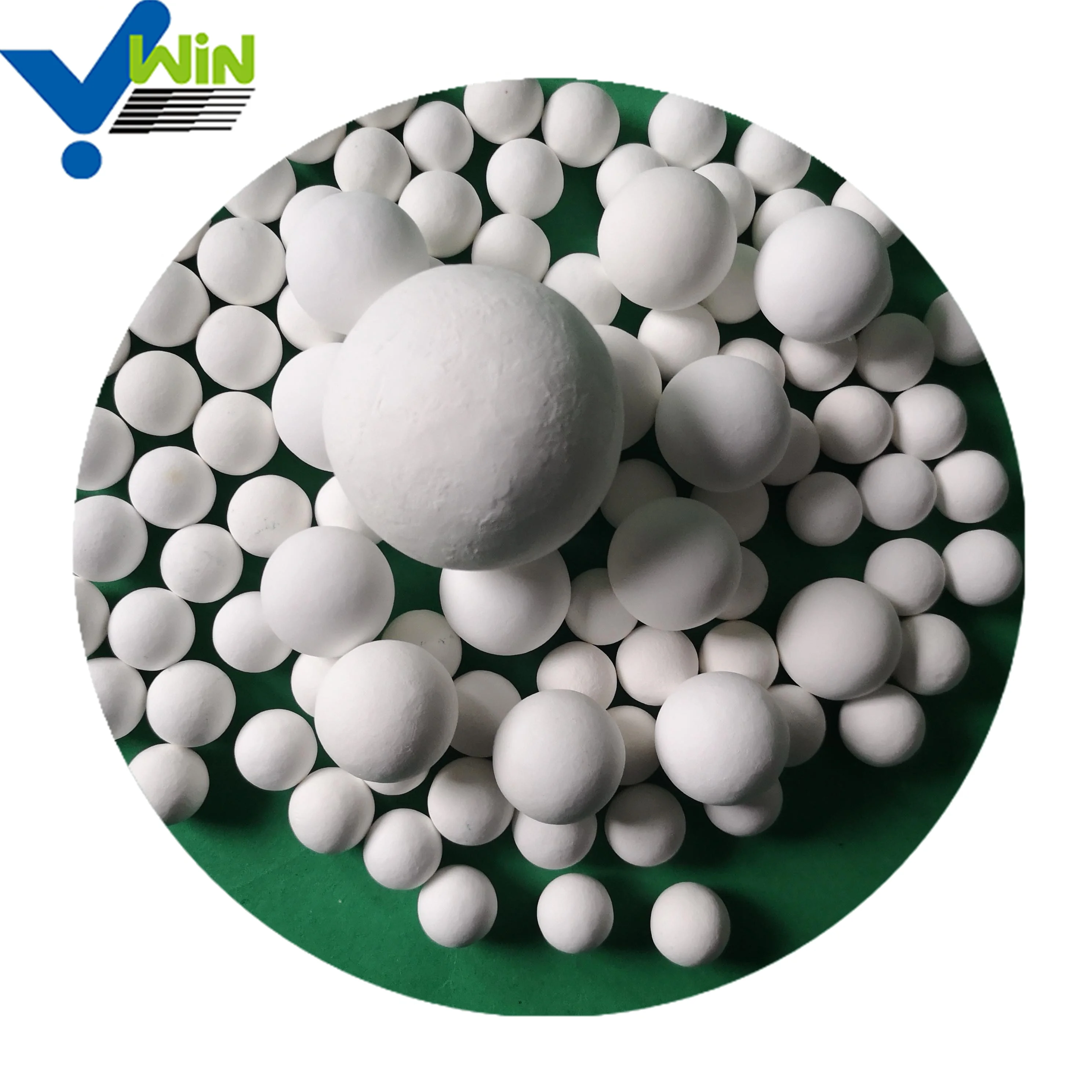 92% 95% 99%  High Alumina Inert Ceramic Ball as Inert Porcelain Media Balls Support Catalyst