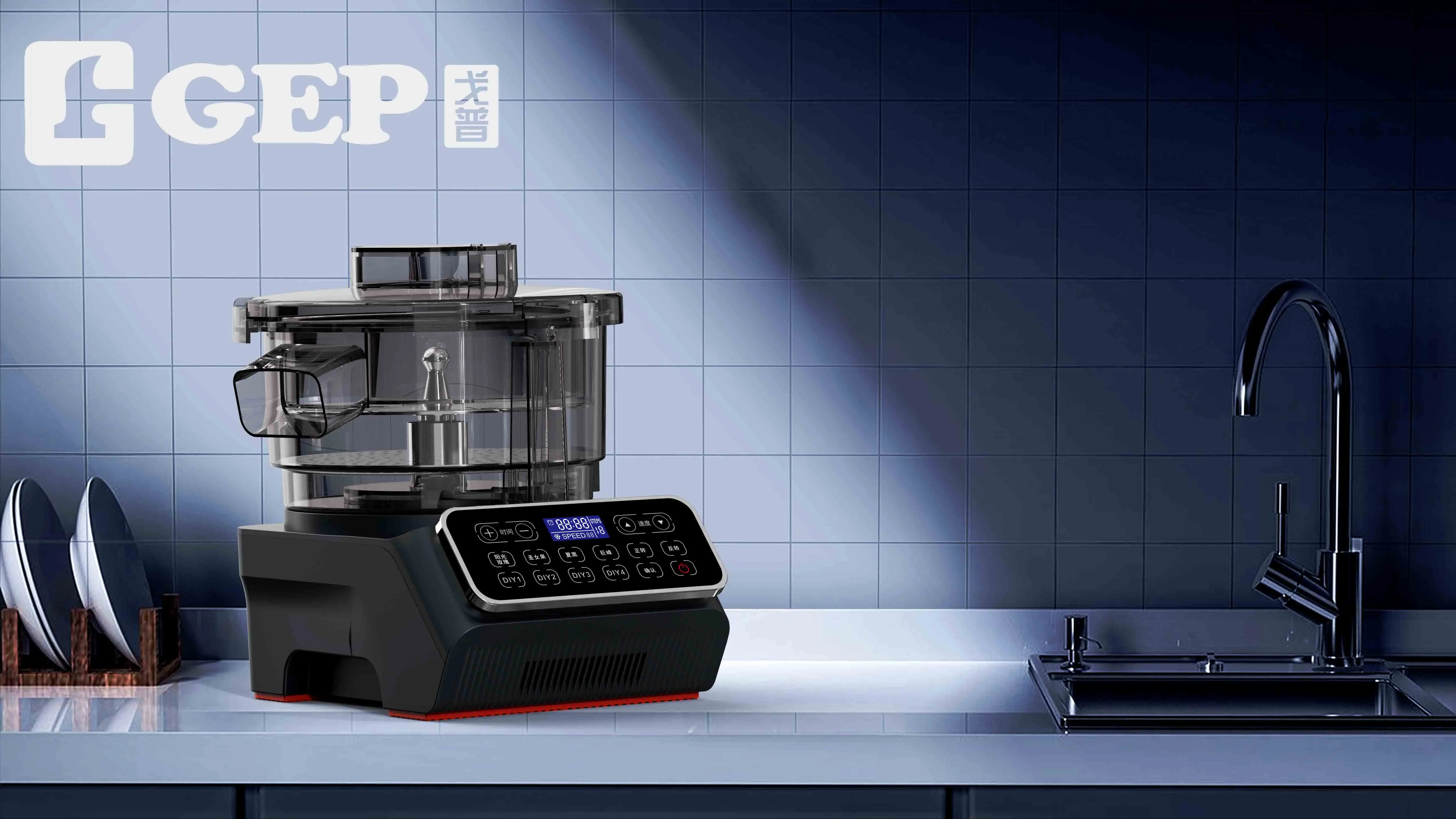 Gep Factory Direct Commercial Fruit Peeler Machine Electric Automatic Grape Peeling Machine