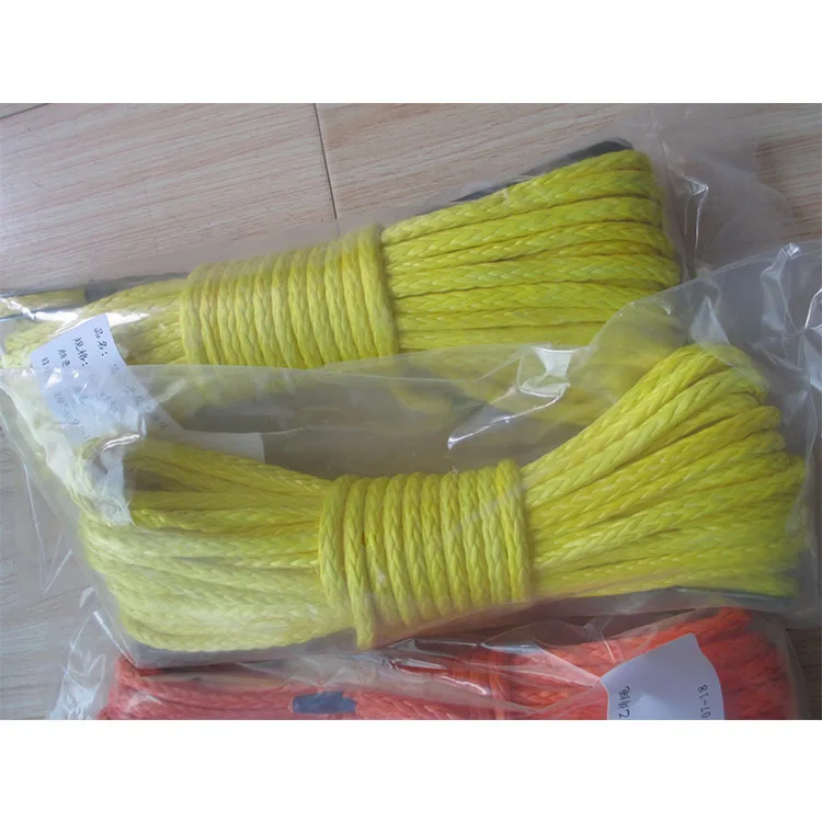 4mm/8mm/12mm/16mm/20mm braided UHMWPE mooring rope