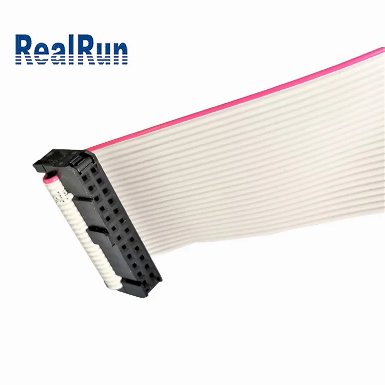 2.54mm 24 pin flat ribbon IDC cable connector