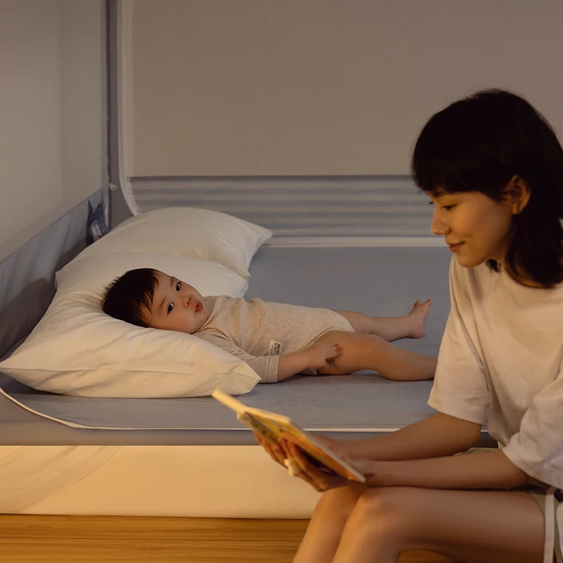 Stable Enhanced Bed Mosquito Net For Babies Reinforced Iron Brackets Steel Support Mosquito Nets For Home Bed