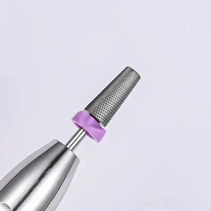 5 in 1 Nail Drill Bits 3/32 Tapered Carbide for Nails Electric Drills File Accessories Removal Gel  Cuticle Drill Bit